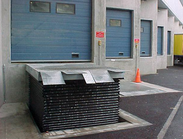 elevacion muelle carga con flaps